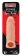 Телесная насадка EXTENDER WITH BALL STRAP 5.5 - 14 см. - Dream Toys - в Москве купить с доставкой