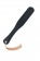 Черная шлепалка PREMIUM PADDLE - 36,5 см. - Blush Novelties - купить с доставкой в Москве