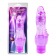 Фиолетовый вибратор Embrace с шипиками - 19 см. - Chisa
