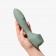 Зеленый стимулятор точки G Onda G-Spot Massager - 19,5 см. - Lora DiCarlo