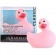Розовый вибратор-уточка I Rub My Duckie 2.0 - Big Teaze Toys - купить с доставкой в Москве