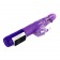 Фиолетовый вибратор хай-тек Butterfly Prince - 24 см. - Baile
