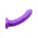 Фиолетовый страпон на черных трусиках Harness and Probe - 16,5 см. - Chisa - купить с доставкой в Москве