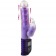 Фиолетовый вибратор хай-тек Love Gift - 24,5 см. - Baile