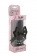 Чёрный вибратор Diamond Black Petit с кристаллами - 11,5 см. - Toy Joy