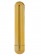 Золотистый вибратор PURE GOLD EXCITEMENT VIBE MEDIUM - 15 см. - Toy Joy