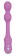 Фиолетовый силиконовый вибратор VIBE THERAPY ORBITO - 15 см. - Vibe Therapy