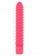 Розовый вибромассажер FUNKY RIBBED VIBE - 15 см. - Toy Joy