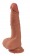 Телесный реалистичный фаллоимитатор REAL с трусиками для страпона - 19,5 см. - Real купить в Москве с доставкой в Orgasmix.ru Телесный реалистичный фаллоимитатор REAL с трусиками для страпона - 19,5 см. - Real - купить с доставкой в Москве