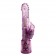 Фиолетовый прозрачный вибратор Power Gem Purple - California Exotic Novelties