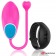 Розовое виброяйцо с черным пультом-часами Wearwatch Egg Wireless Watchme - DreamLove