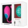Розовое виброяйцо с зеленым пультом-часами Wearwatch Egg Wireless Watchme - DreamLove