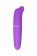 Фиолетовый мини-вибратор с вытянутым кончиком - 12,5 см. - Штучки-дрючки