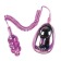 Ёлочка с вибрацией ESPRIT D фиолетового цвета - 8 см. - Toy Joy
