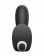 Черный анально-вагинальный вибромассажер Top Secret+ - Satisfyer