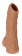Телесная открытая насадка-реалистик с подхватом мошонки Nude Sleeve S - 10 см. - KOKOS - в Москве купить с доставкой