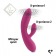 Розовый вибратор-кролик Lea Rabbit Vibrator - 20,2 см. - FeelzToys