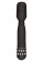 Чёрный массажер CRYSTAL FLEX MASSAGER - 17,5 см. - Toy Joy