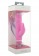 Розовый вибромассажёр с клиторальной стимуляцией VIBE THERAPY ANGORA - 15 см. - Vibe Therapy