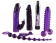 Набор фиолетовых стимуляторов Imperial Rabbit Kit - Toy Joy - купить с доставкой в Москве