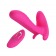 Розовый мультифункциональный вибратор Remote Control Massager - Baile