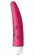 Ярко-розовый мини-вибратор Velvet - 11,5 см. - Joy Division
