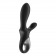 Черный анальный вибратор Heat Climax+ с функцией нагрева - 20,6 см. - Satisfyer - в Москве купить с доставкой