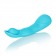Голубой вибромассажер Impress Scoop - 12 см. - California Exotic Novelties