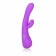 Фиолетовый вибромассажер Impress Tongue со стимуляцией клитора - 18 см. - California Exotic Novelties