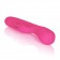 Розовый вибромассажер Impress Rabbit со стимуляцией клитора - 18 см. - California Exotic Novelties