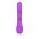 Фиолетовый вибромассажер Impress “g” со стимуляцией клитора - 18 см. - California Exotic Novelties