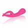 Розовый вибромассажер Impress™ Dual Kiss со стимуляцией клитора - 15 см. - California Exotic Novelties