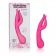 Розовый вибромассажер Impress™ Dual Kiss со стимуляцией клитора - 15 см. - California Exotic Novelties