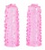 Пупырчатые насадки на пальцы розового цвета - ToyFa