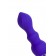 Фиолетовая анальная вибровтулка Curvy - 14 см. - ToyFa в Москве Фиолетовая анальная вибровтулка Curvy - 14 см. - ToyFa