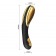 Премиум-вибромассажер Flamingo Rechargeable с нагревом  - 18 см. - Baile
