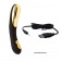 Премиум-вибромассажер Flamingo Rechargeable с нагревом  - 18 см. - Baile