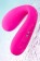 Ярко-розовый многофункциональный стимулятор для пар Dolce - Lovense