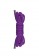 Фиолетовая нейлоновая веревка для бандажа Japanese Mini - Shots Media BV - купить с доставкой в Москве
