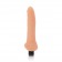 Тонкий телесный вибратор с мошонкой Futurotic Slimline Vibrating Dong Ballsy - 17 см. - California Exotic Novelties