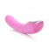 Розовый силиконовый вибратор Curved Massager Colette - 16 см. - California Exotic Novelties