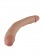 Двусторонний телесный фаллоимитатор REAL - 33 см. - Real