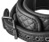 Черный ошейник с поводком COLLAR LEASH DIAMOND - Dream Toys - купить с доставкой в Москве