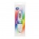 Прозрачный вибромассажёр Aurora Light Up - 18,4 см. - NS Novelties