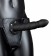 Черный страпон-фаллопротез со спиралевидной фактурой без мошонки - 20,6 см. - Shots Media BV - купить с доставкой в Москве