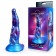Фантазийный разноцветный фаллоимитатор - 23 см. - Bior toys