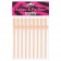 Телесные коктейльные трубочки с пенисами Original Willy Straws - 9 шт. - Lovetoy - купить с доставкой в Москве