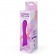 Фиолетовый изогнутый G-стимулятор с 9 режимами вибрации - 18,2 см. - Bior toys