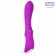 Фиолетовый изогнутый G-стимулятор с 9 режимами вибрации - 18,2 см. - Bior toys