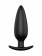 Черная анальная пробка №07 Self Penetrating Butt Plug - 12 см. - Erozon